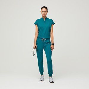 Figs Women's XXS Rafaela Top & XS Joggers Bottom Set